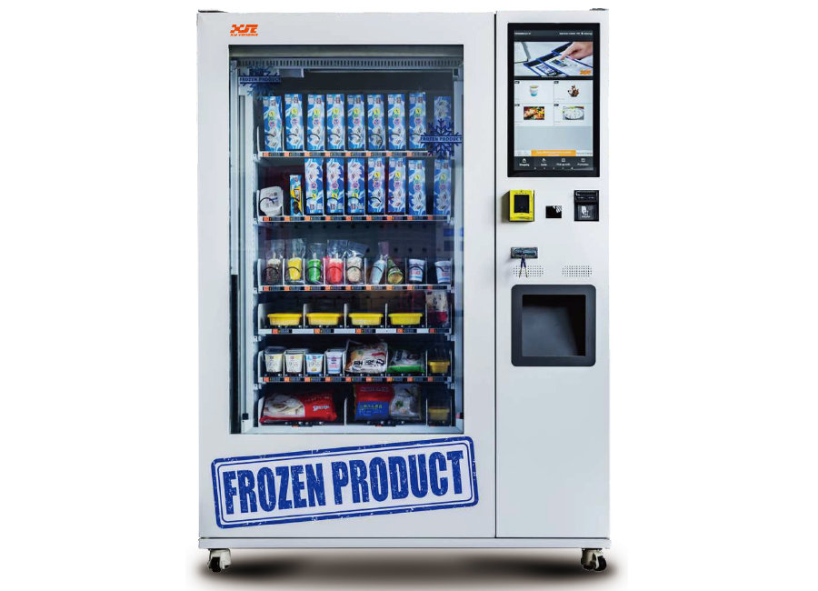 Frozen product vending